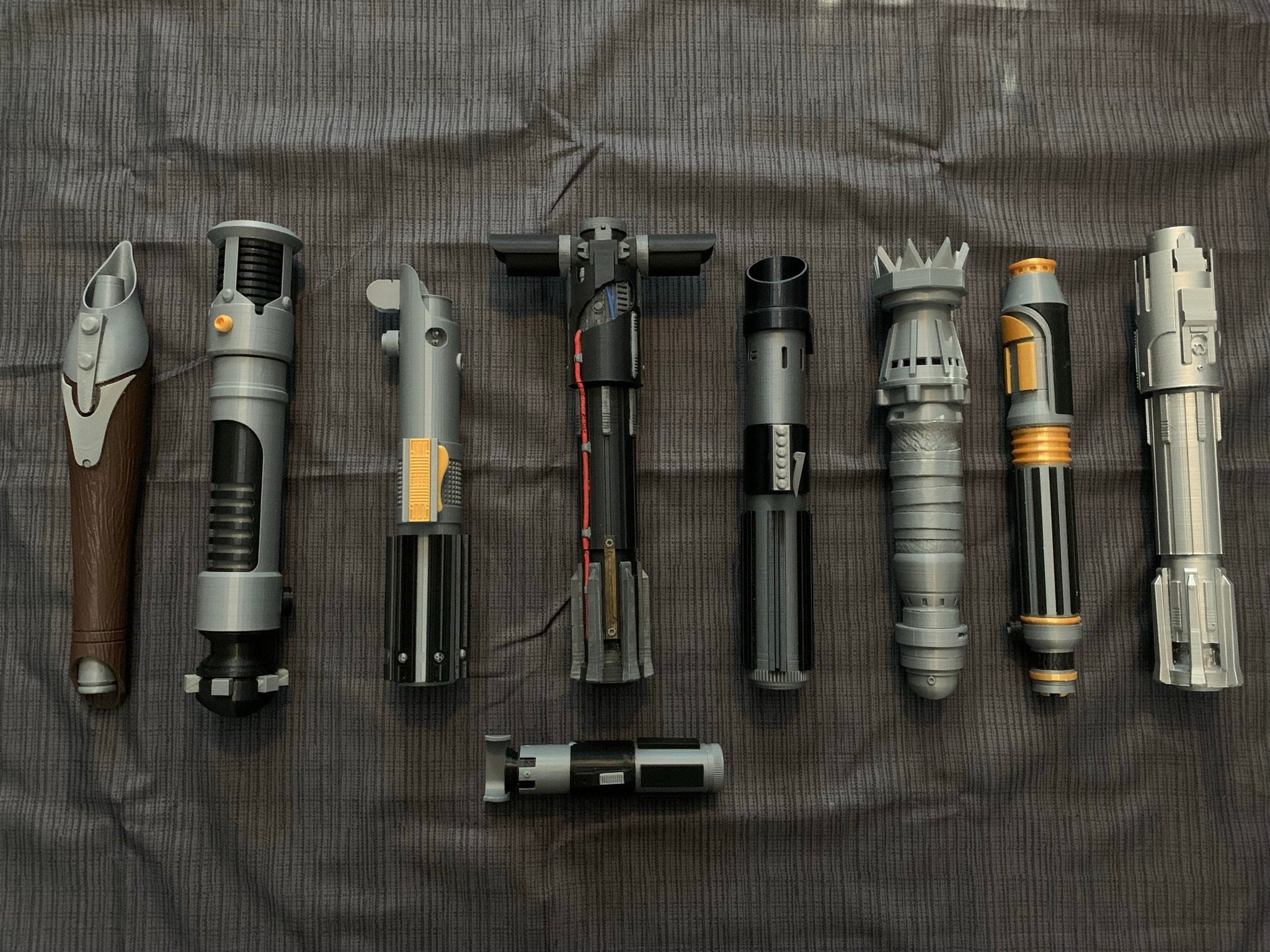 Lightsaber hilts length