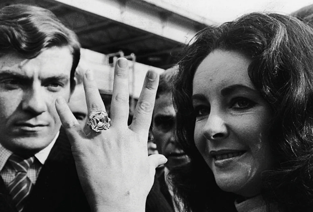 Elizabeth Taylor's 33-carat Krupp diamond